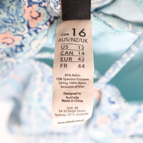 ASOS Cikada Boho Print Strappy One Piece - Picture 10 of 10